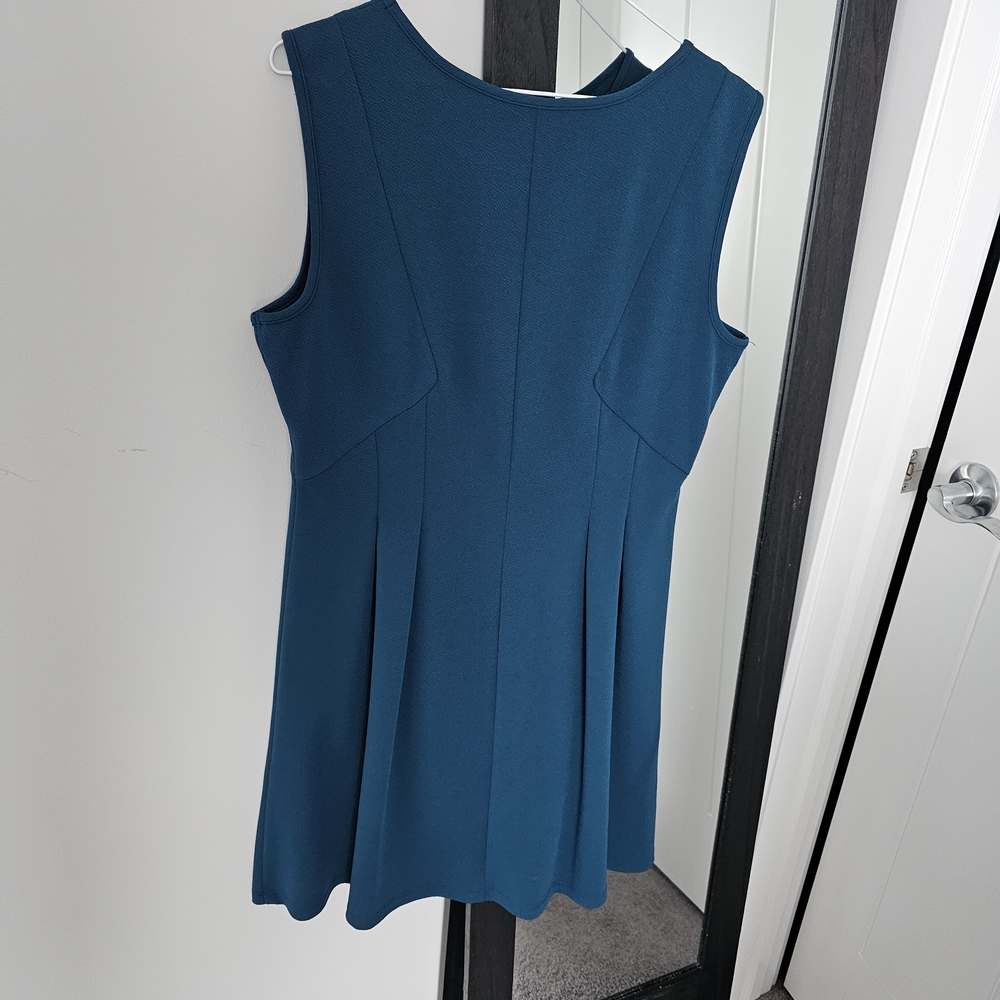 Jolie Teal Mini Dress